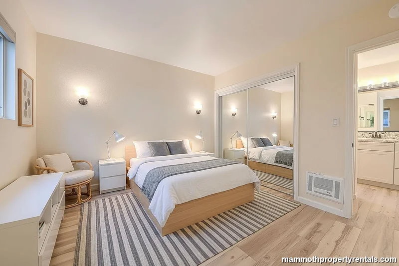 Spacious second bedroom - comfortable and well-proportioned.