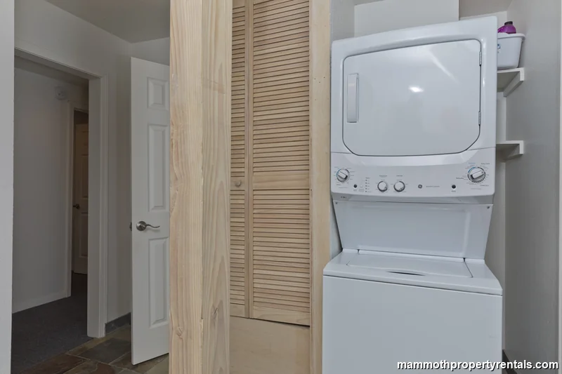 Washer and dryer included