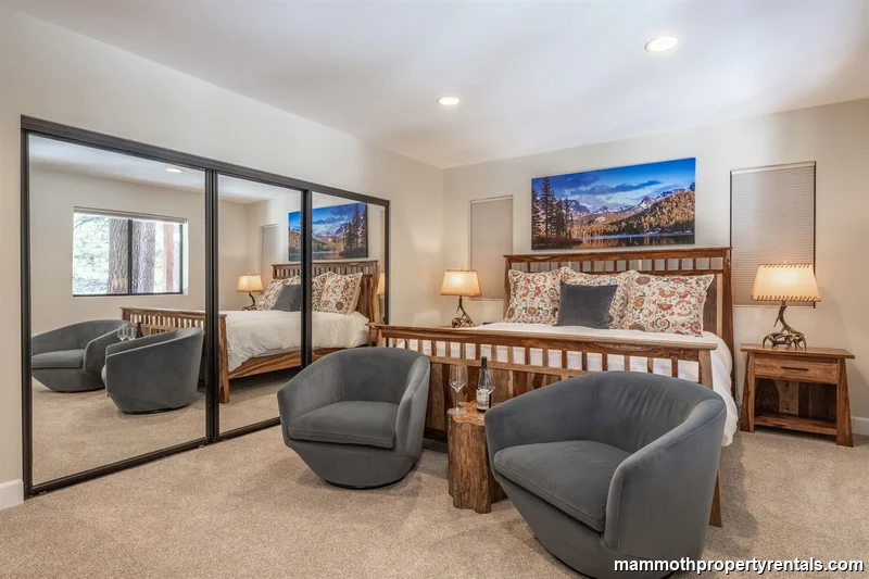 Ready to relax in the Master Bedroom